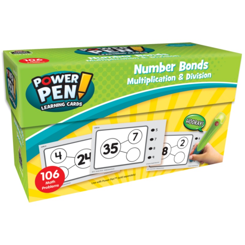 POWER PEN LEARNING CARDS: NUMBER BONDS MULTIPLICATION & DIVISION