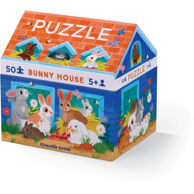 PUZZLE: BUNNY HOUSE 50 PC