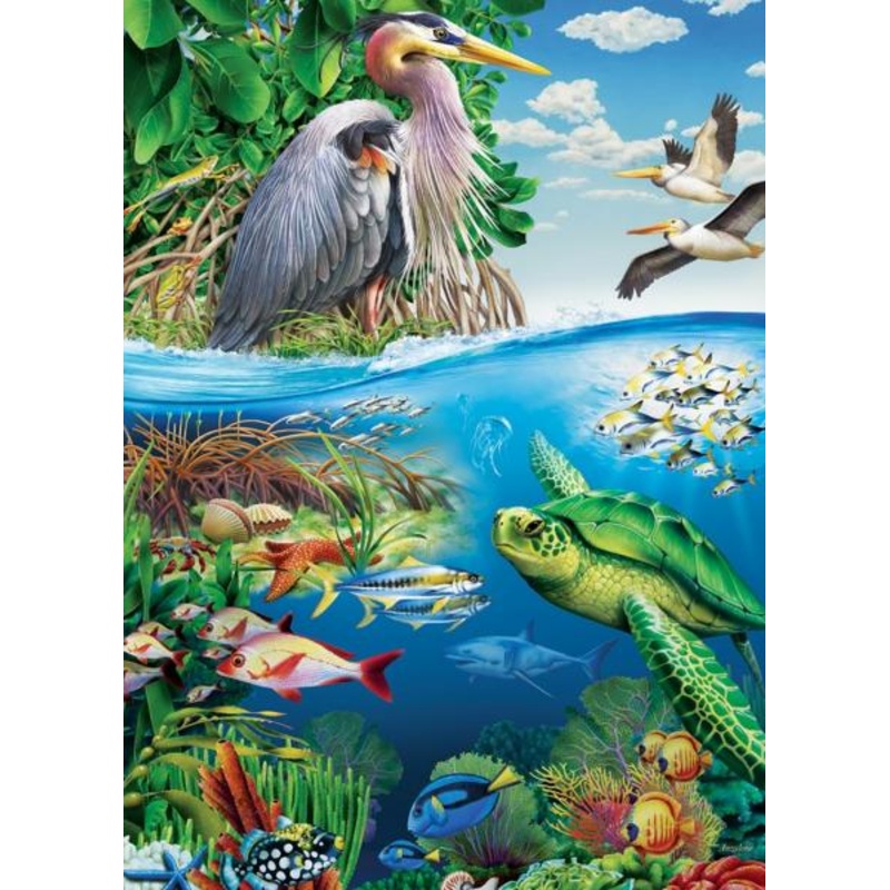 PUZZLE: FAMILY PIECES EARTH DAY 350 PIECES