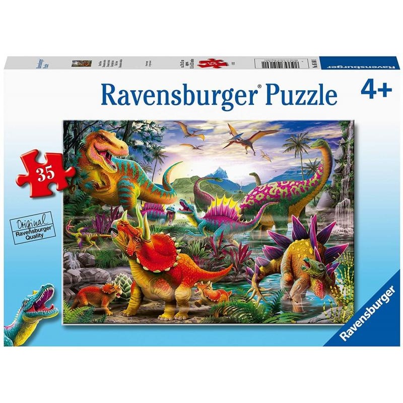PUZZLE: T-REX TERROR 35 PIECES
