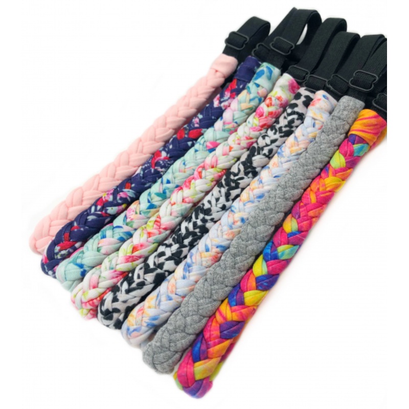 SATIN BRAID HEADBAND