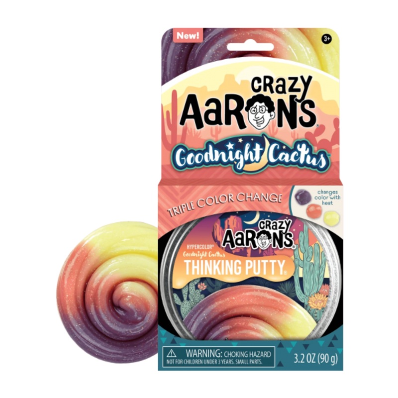 THINKING PUTTY: HYPERCOLOR GOODNIGHT CACTUS