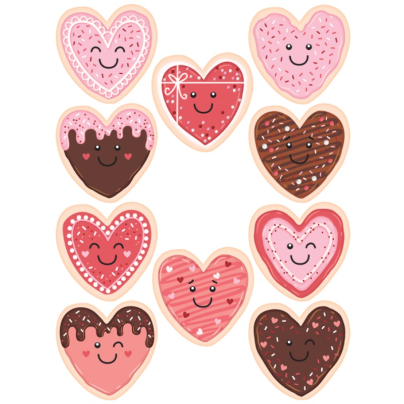 ACCENTS: FROSTED HEART COOKIES