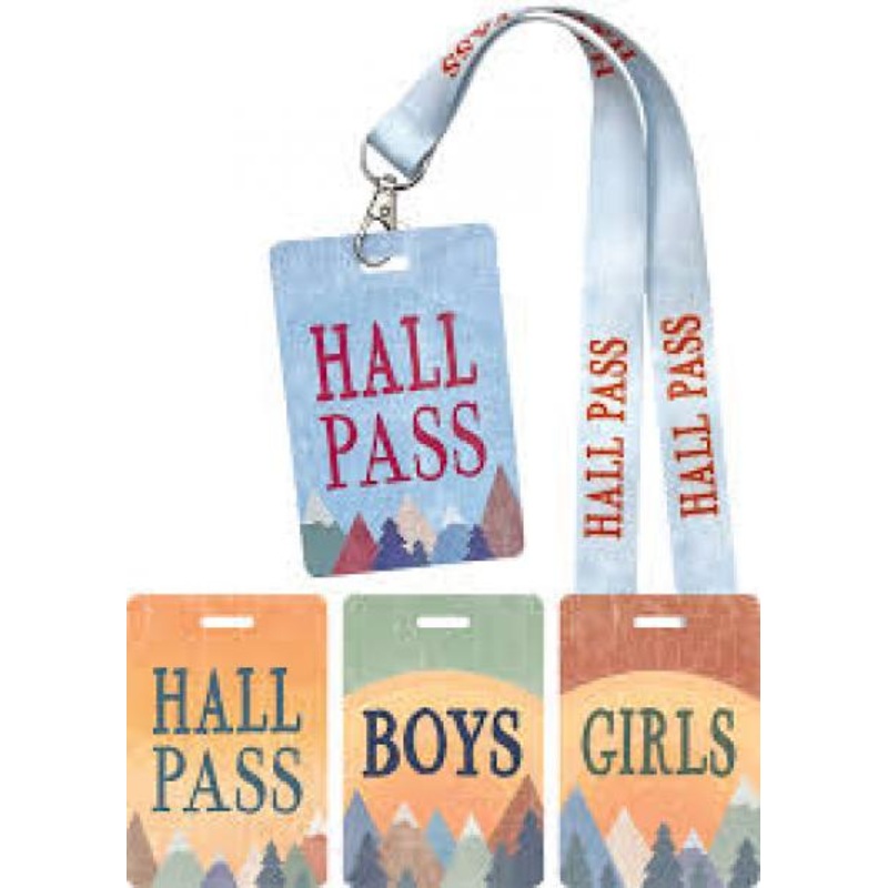 HALL PASS LANYARDS MOVING MOUNTAINS