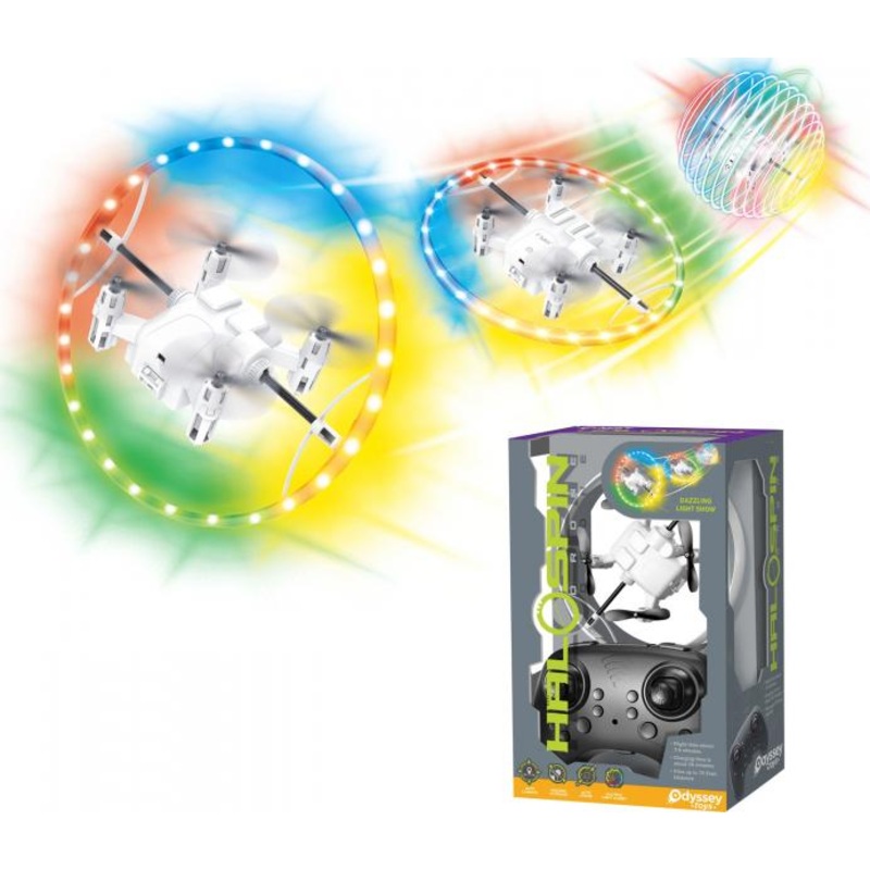 HALOSPIN LIGHT RING DRONE