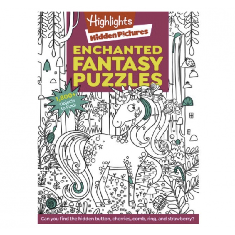 HIGHLIGHTS HIDDEN PICTURES ENCHANTED FANTASY PUZZLES