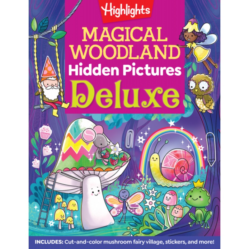 HIGHLIGHTS MAGICAL WOODLAND HIDDEN PICTURES DELUXE