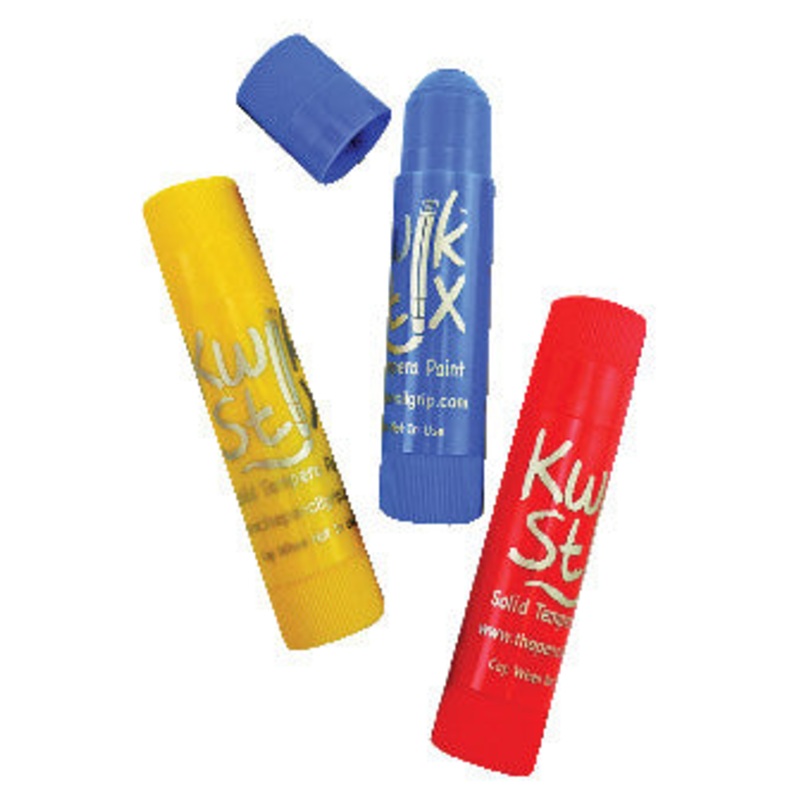 KWIK STIX SOLID TEMPERA PAINT 12PK