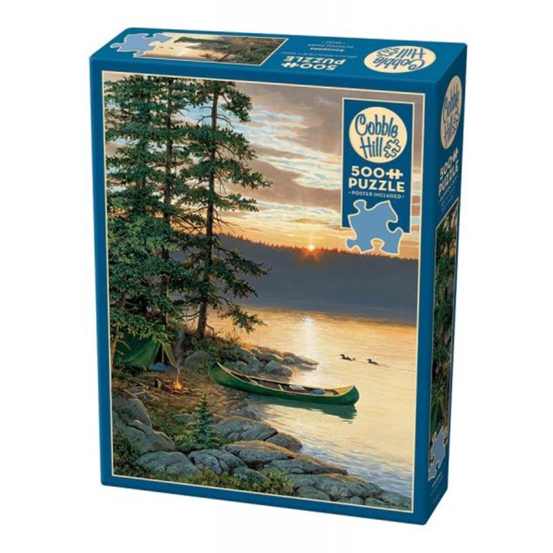 PUZZLE: CANOE LAKE 500 PCS