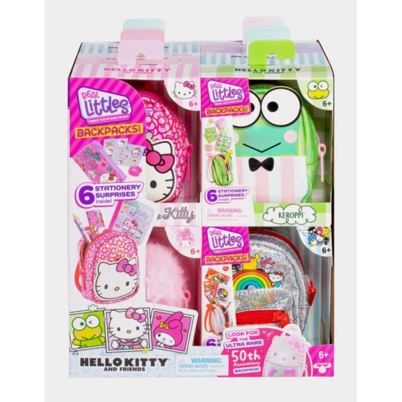 REAL LITTLES BACKPACKS: HELLO KITTY ASSORTMENT