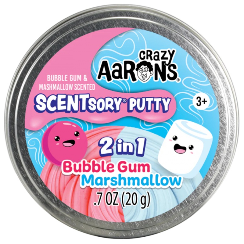 SCENTSORY PUTTY MASHUP: BUBBLE GUM MARSHMALLOW