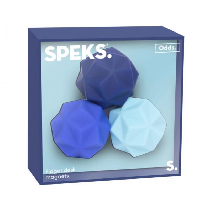 SPEKS ODDS SILICONE MAGNETS BLUE
