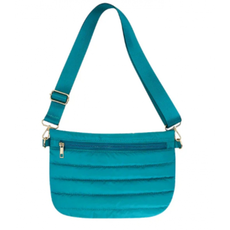 TEAL CROSSBODY BAG