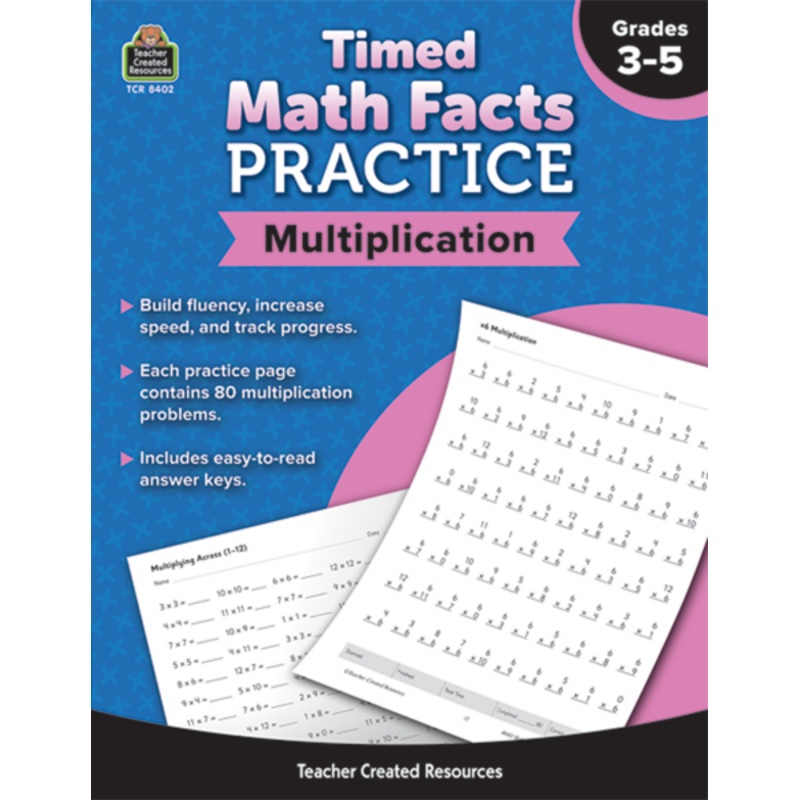 TIMED MATH FACTS: MULTIPLICATION