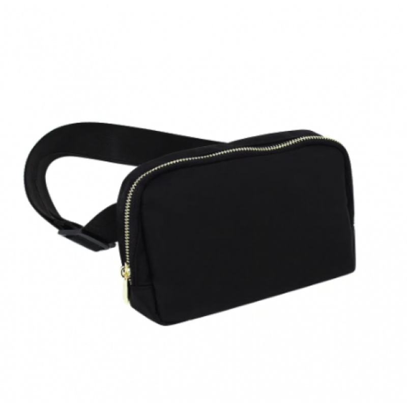 VARSITY WAIST PACK: BLACK