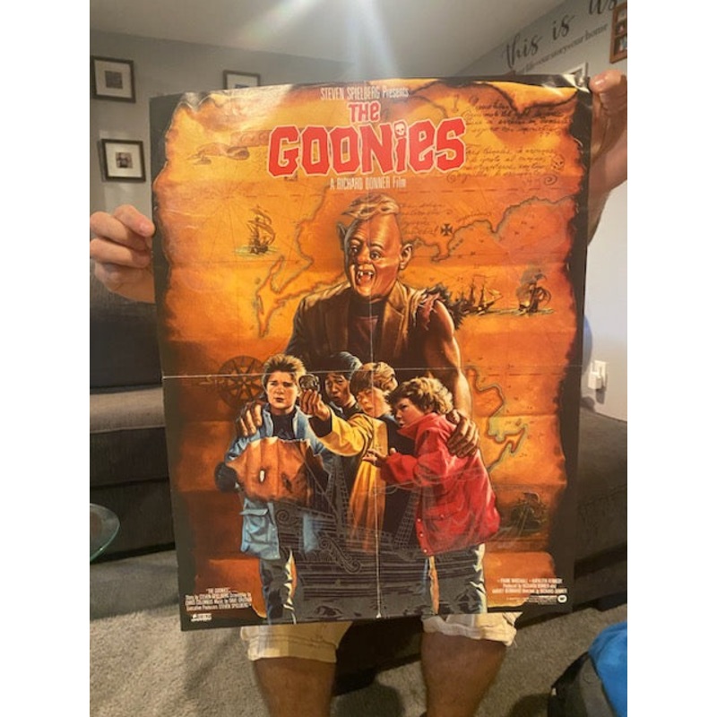 1985 Goonies Movie Poster