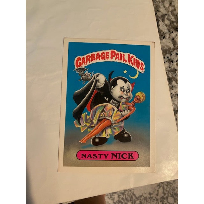 1986 Garbage Pail Kids Jumbo Sticker