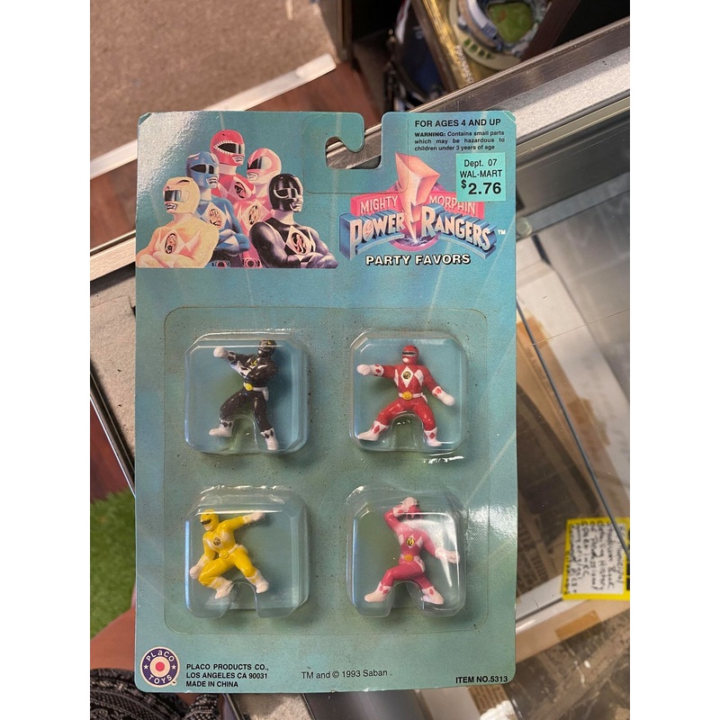 1993 POWER RANGERS Party Favors