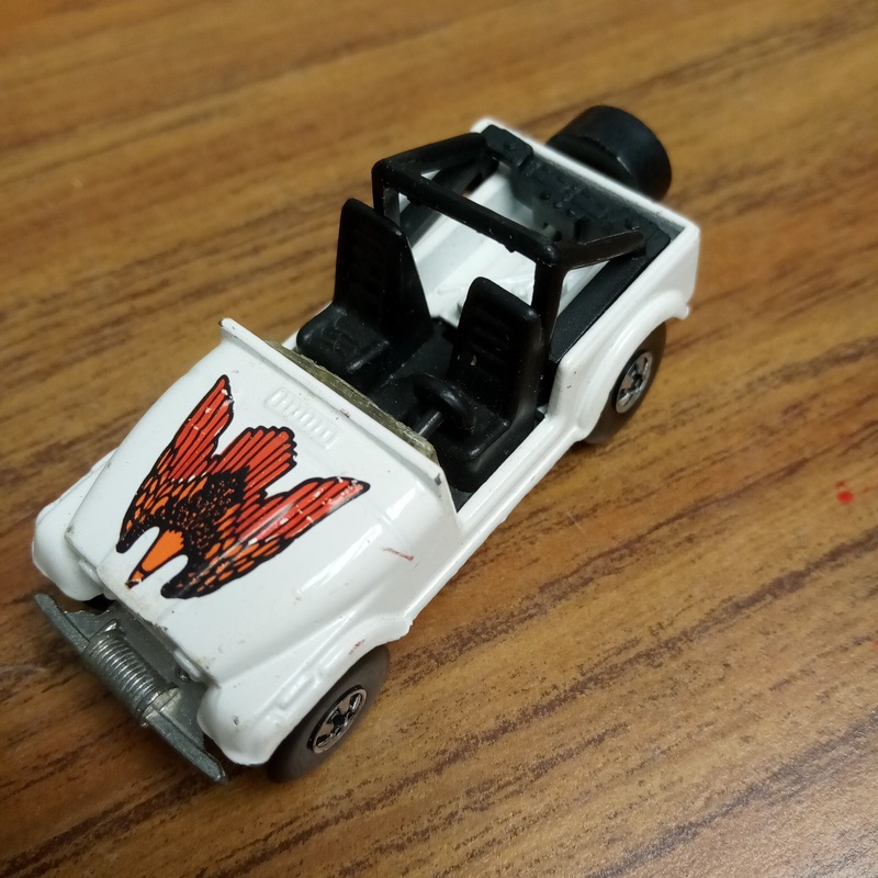 Daisy Duke Jeep Hotwheels