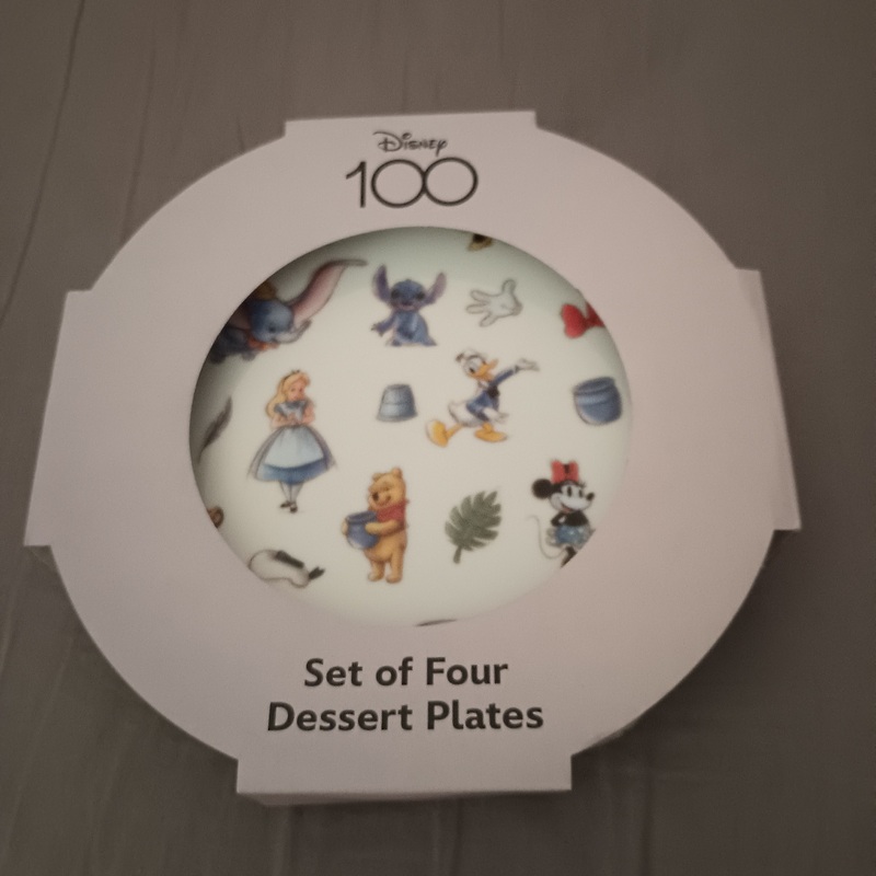 Disney 100 Anniversary Plates
