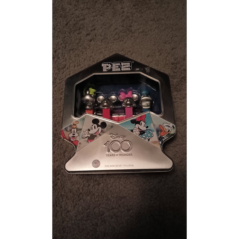 Disney 100 years of Wonder tin pez set