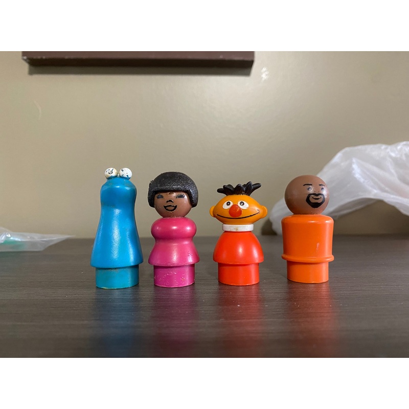 Vintage Fisher Price Sesame Street Little People