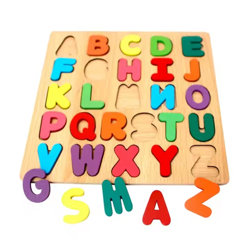 ABC Wooden Puzzle  A Fun Start to Learning!