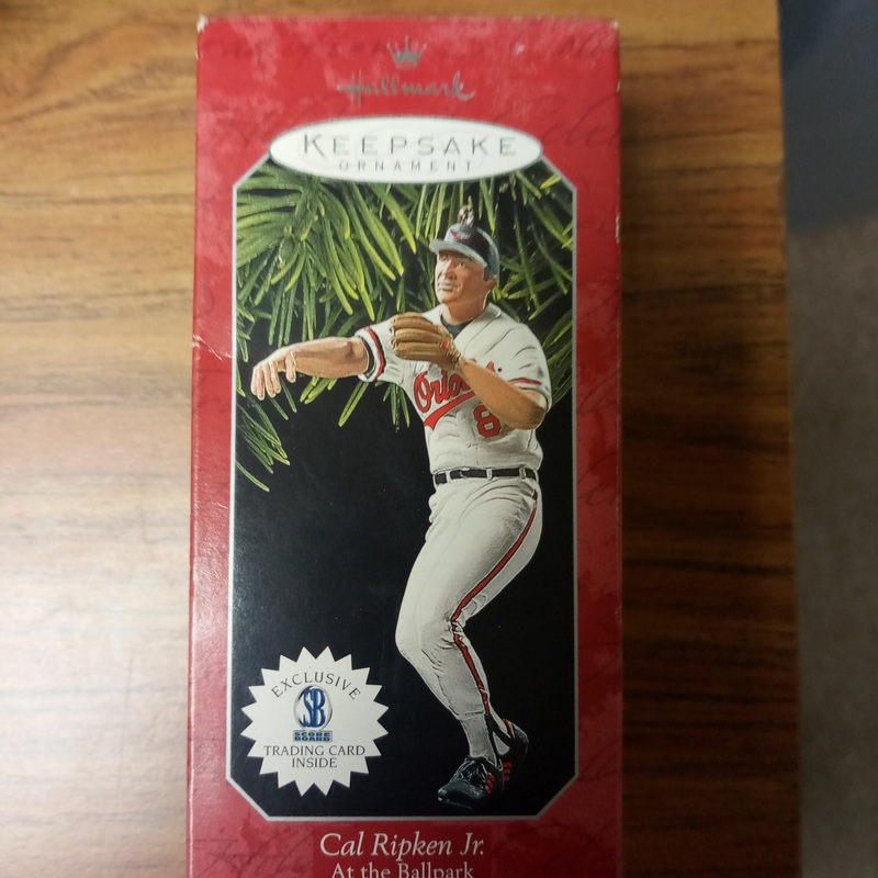 CAL RIPKEN JR. HALLMARK ORNAMENT NIB