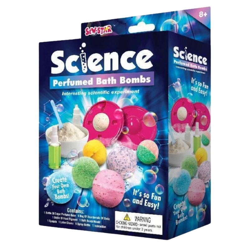 DIY Perfumed Bath Bombs Making Science Experiment Kit