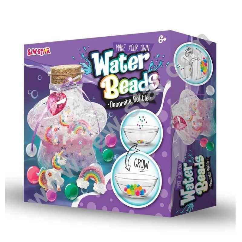 Unicorn Water Beads Kit – Create Your Own Magical Oasis Science Kit
