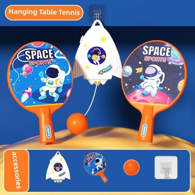 Wall-Mounted Ping Pong Practice Table Tennis Trainer