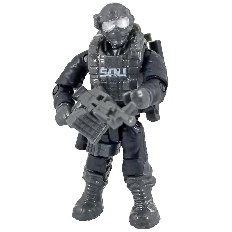 Action Minifig Special Operations Unit Heavy