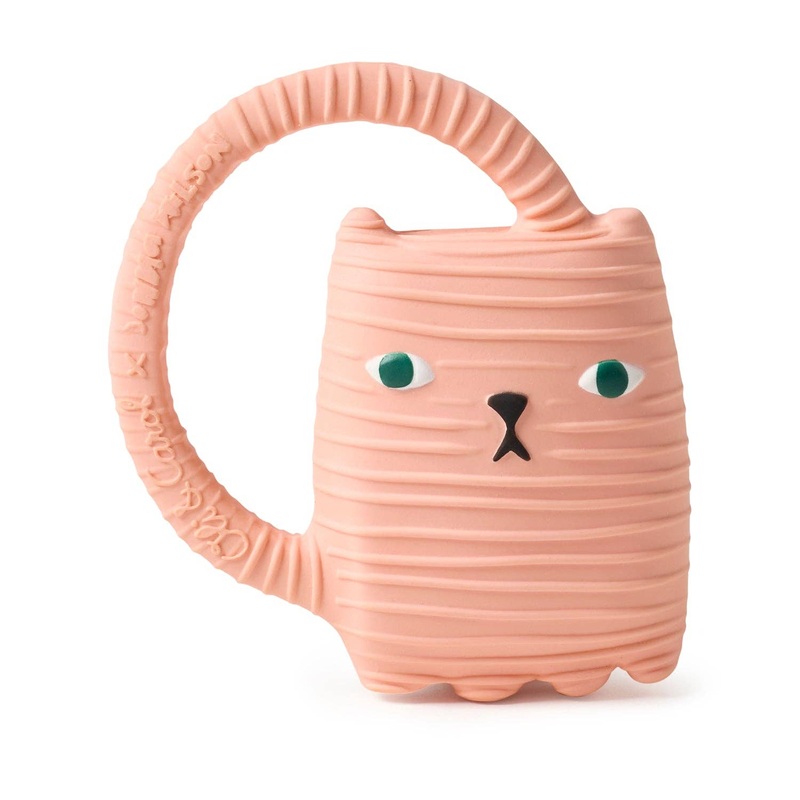 Ginger Cat Teether, x Donna Wilson