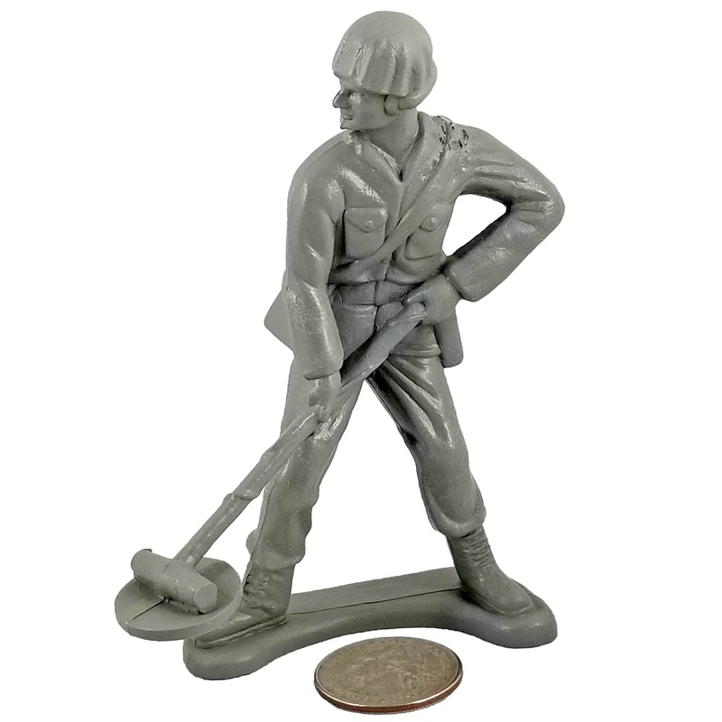 Large Army Soldier Minesweeper – Grey