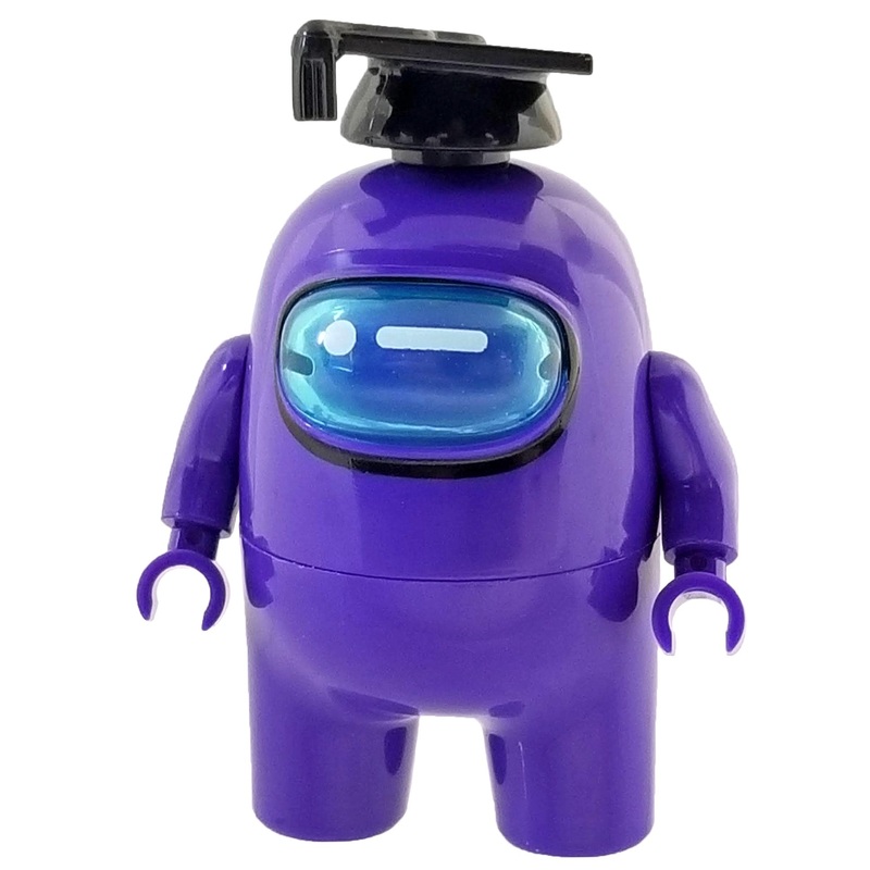 Minifig Among Us Purple v2