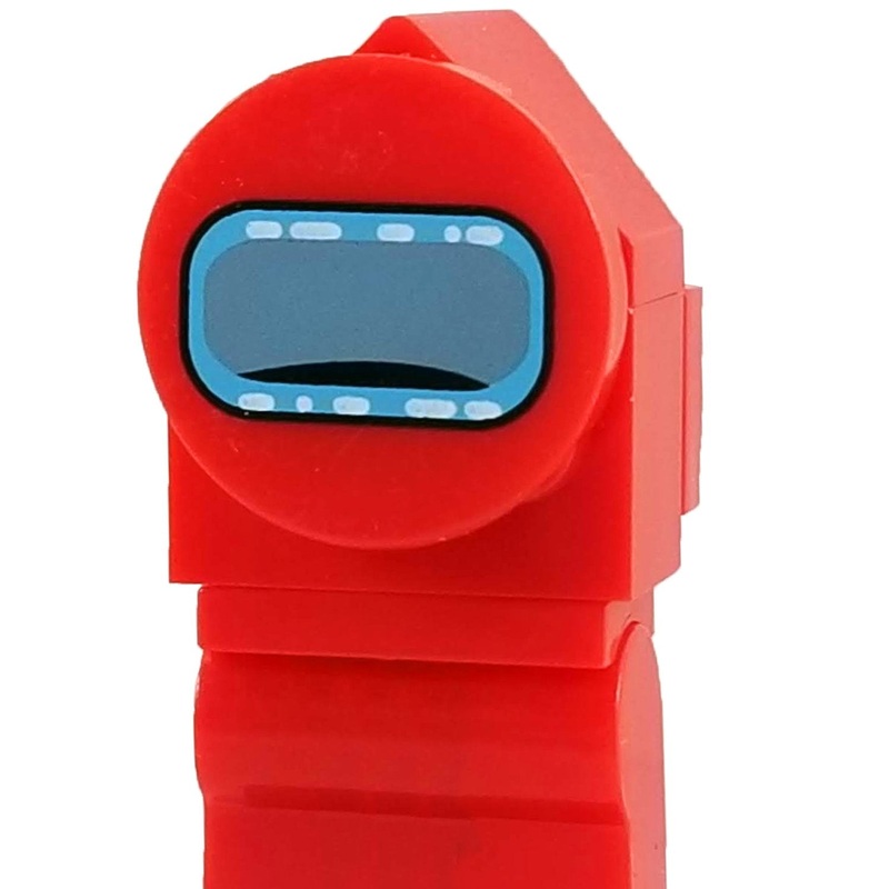 Minifig Among Us Red Imposter