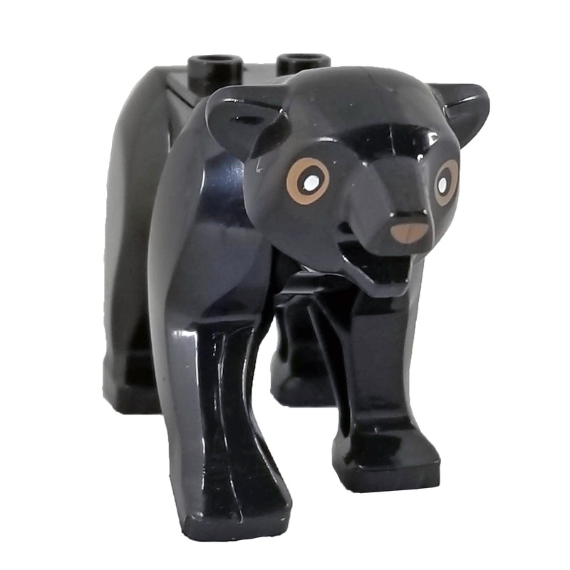 Minifig Black Bear