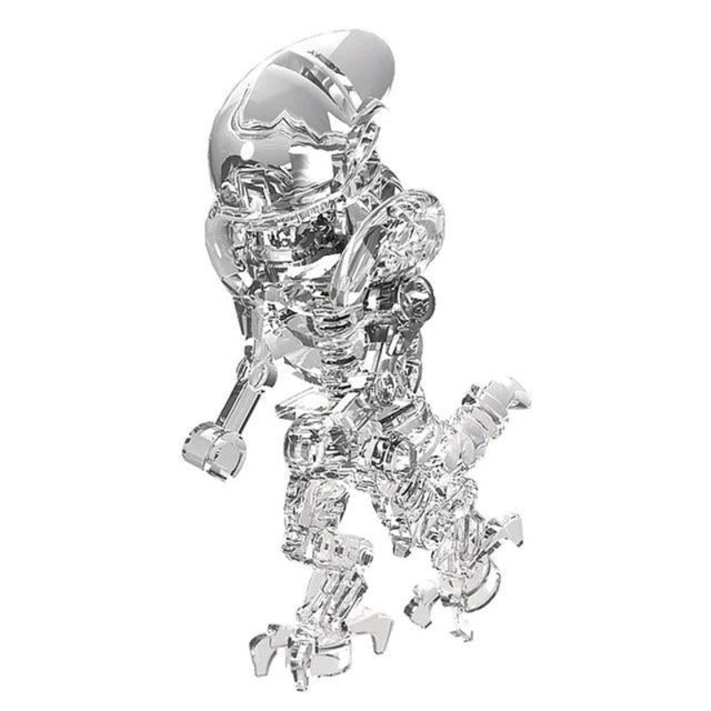 Minifig Tall Alien Translucent