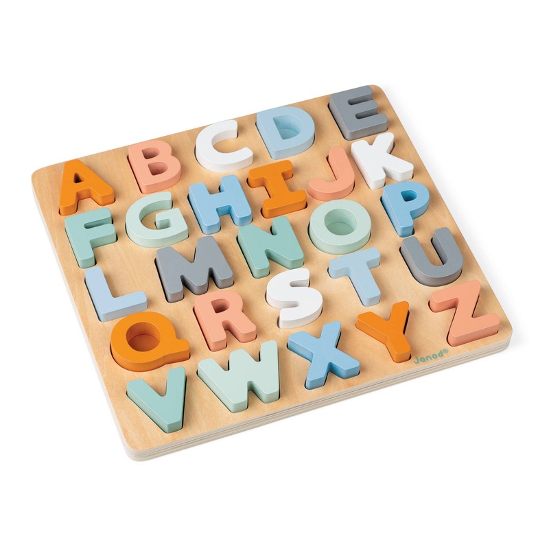 Wood Alphabet Puzzle