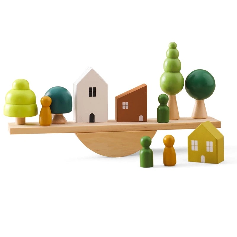 Wooden Stacking & Balancing Toy
