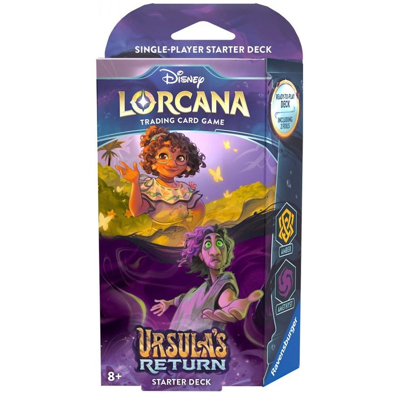 Disney Lorcana TCG: Ursula’s Return Amber & Amethyst Starter Deck