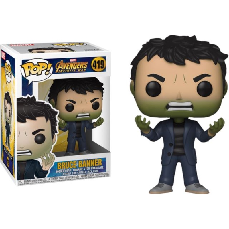 Funko Pop! Avengers Infinity War Bruce Banner as Hulk #419