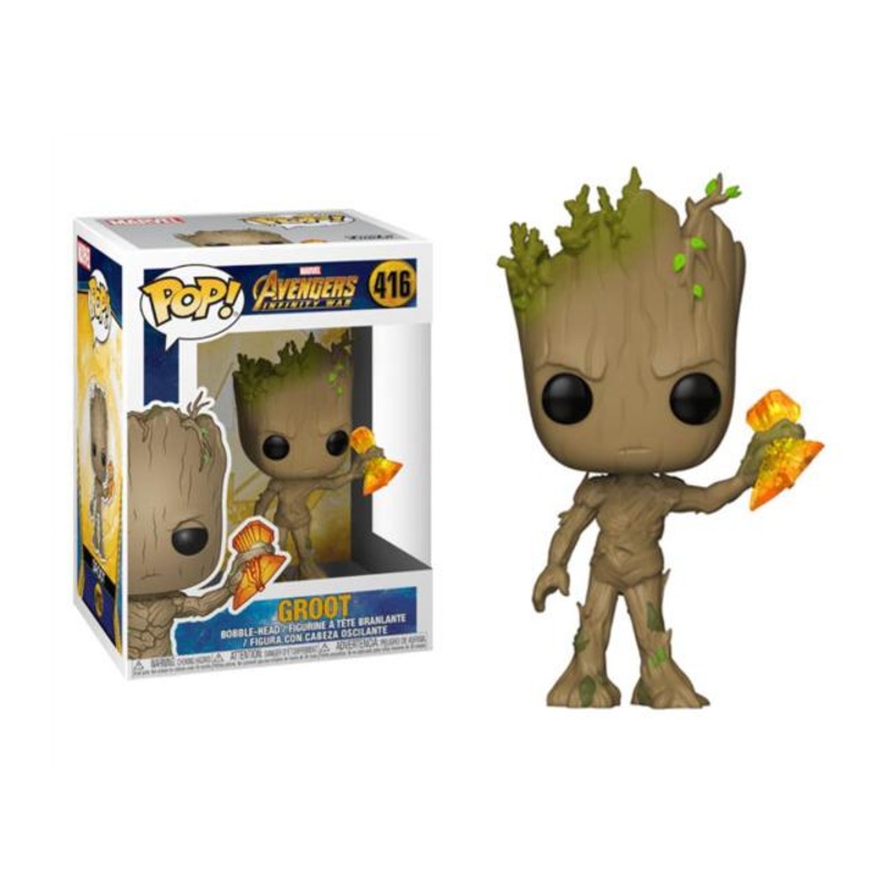 Funko Pop! Avengers Infinity War Groot with Stormbreaker #416