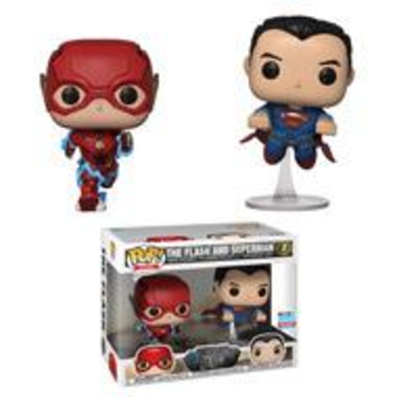 Funko Pop! Justice League The Flash & Superman Exclusive 2 Pack