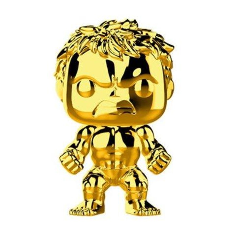 Funko Pop! Marvel Studio’s 10th Anniversary Gold Chrome Hulk #379