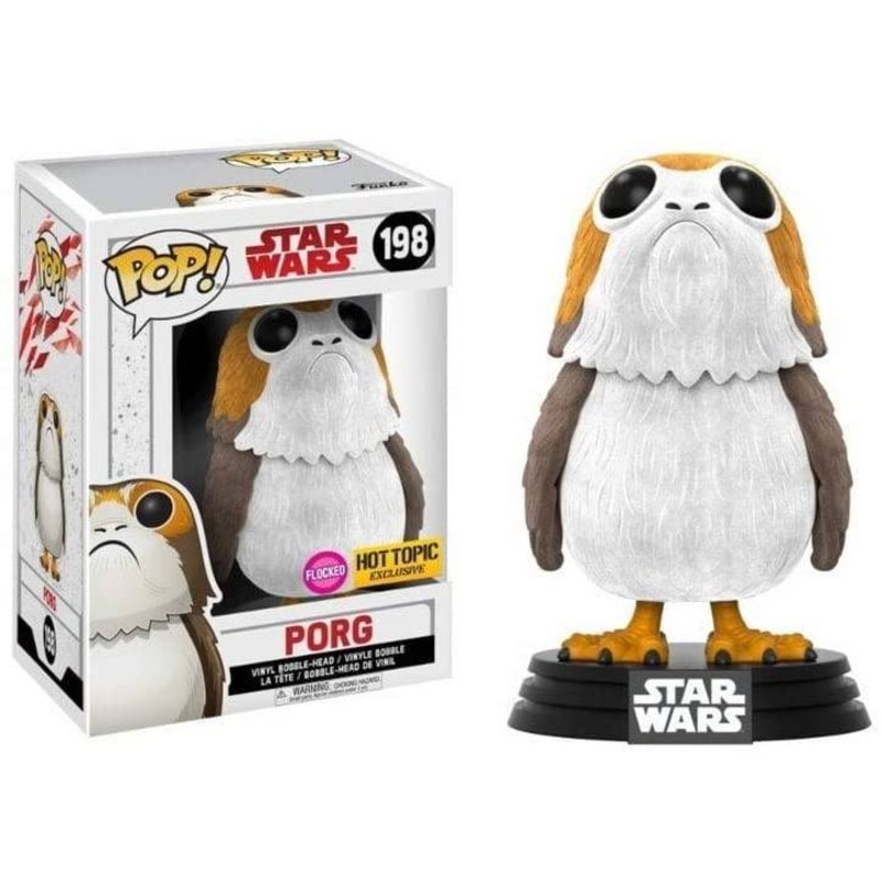 Funko Pop! Star Wars Flocked Porg Exclusive #198