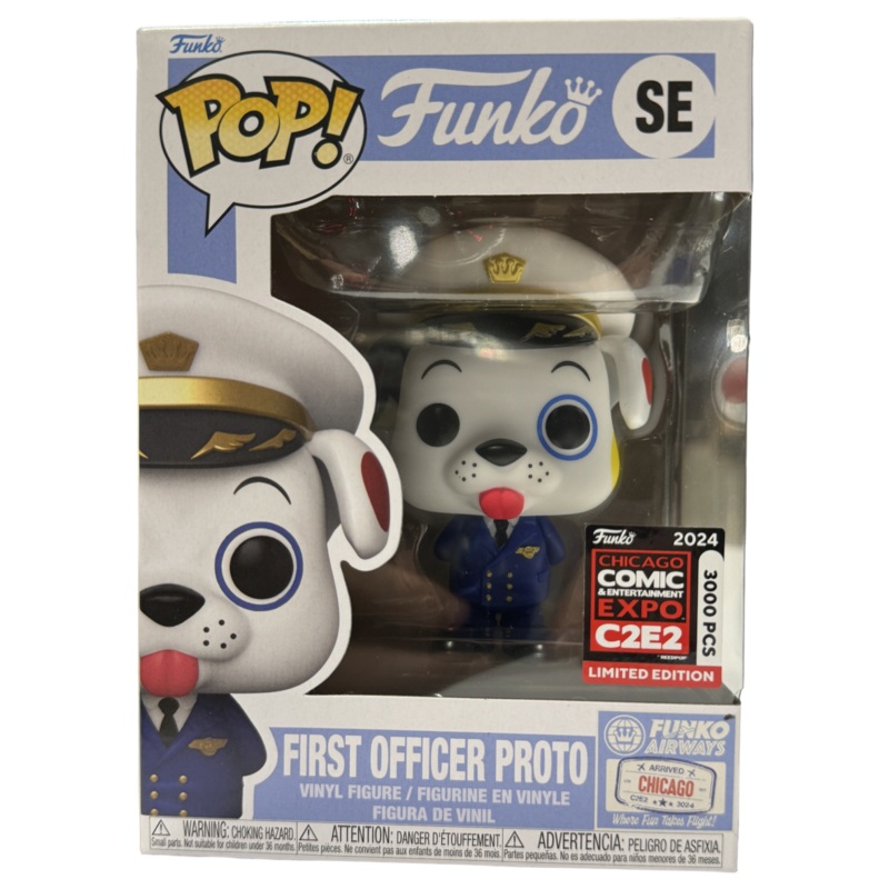 Funko Pop! First Officer Proto (Pilot) C2E2 (Official Sticker) Exclusive