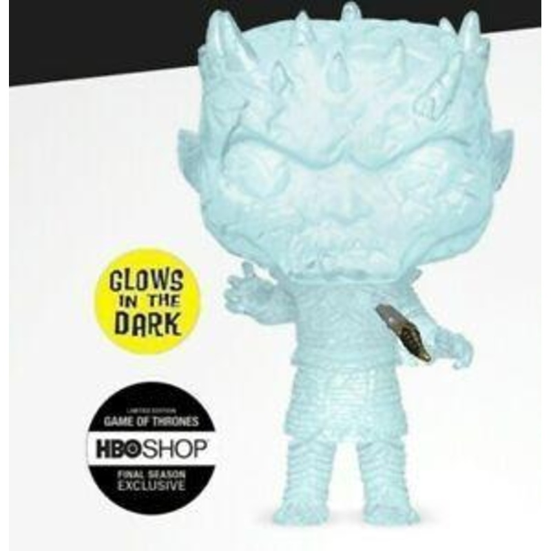 Funko Pop! Game of Thrones Crystal Night King with Dagger in Chest Glow (GID) Exclusive #84