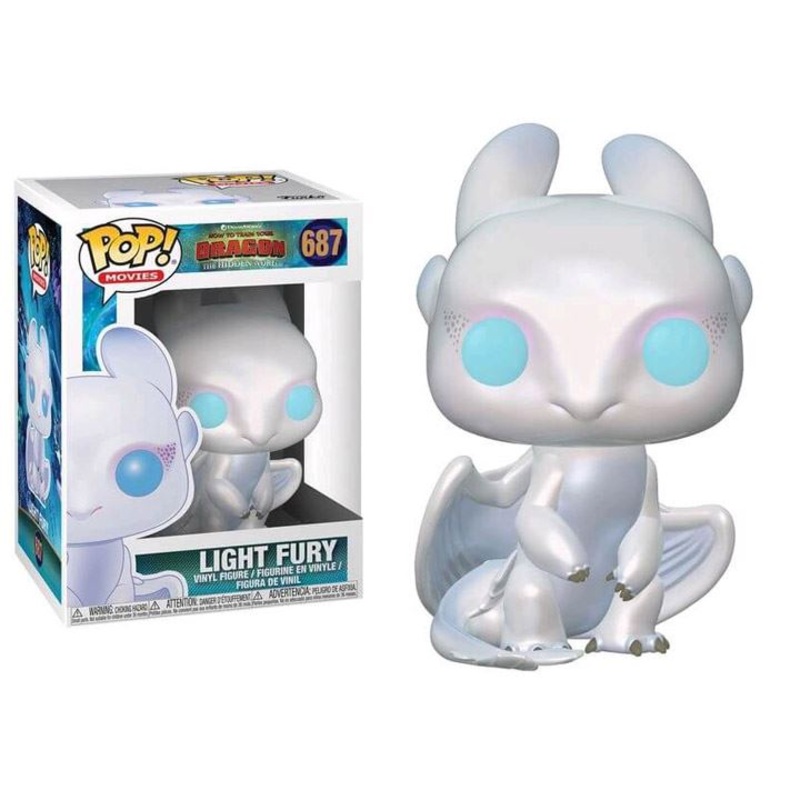 Funko Pop! How to Train Your Dragon 3 Light Fury #687