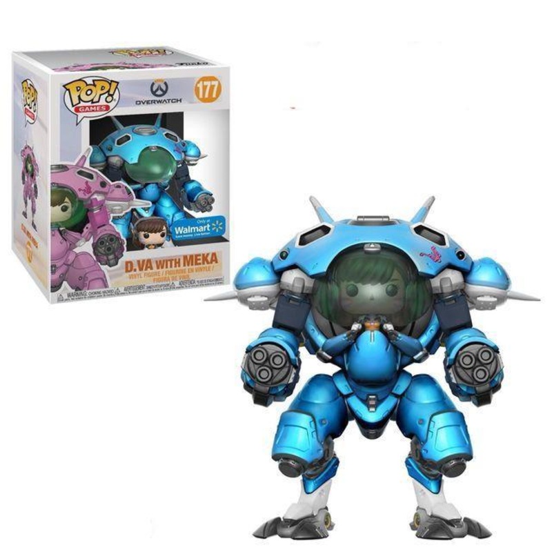 Funko Pop! Overwatch Blue D.VA with Meka Exclusive #177